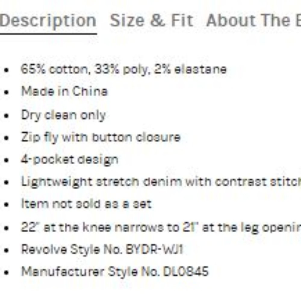 Contrast Stitch Cooper Jeans - image 4